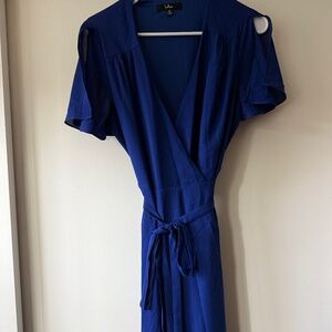 Royal Blue Flowy Dress